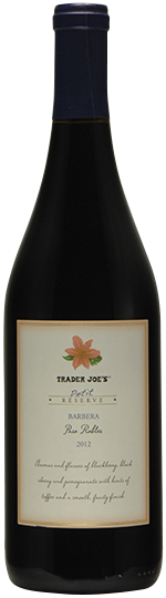 Image of Bottle of 2012, Trader Joe's, Petit Reserve, Paso Robles